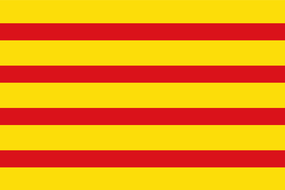 SPAIN Barcelona Flag